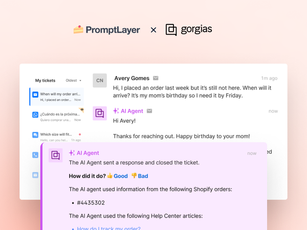 Gorgias Uses PromptLayer to Automate Customer Support at Scale